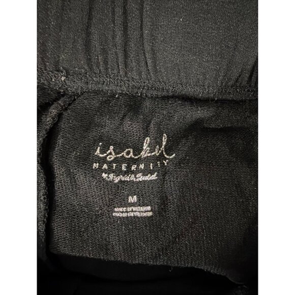 Isabel Maternity Black Jogger Pants Size M - Picture 3 of 3